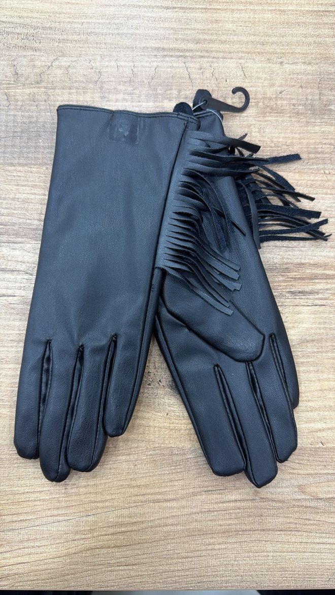 Axesoire Pu Leather Gloves Black Wholesale Clothing 1