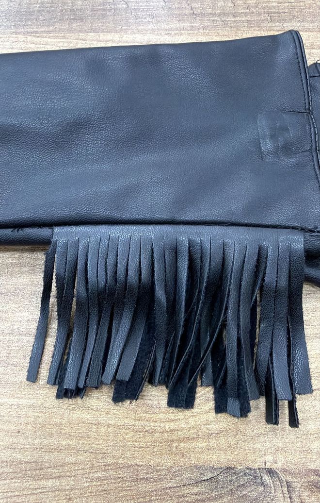 Axesoire Pu Leather Gloves Black Wholesale Clothing 3