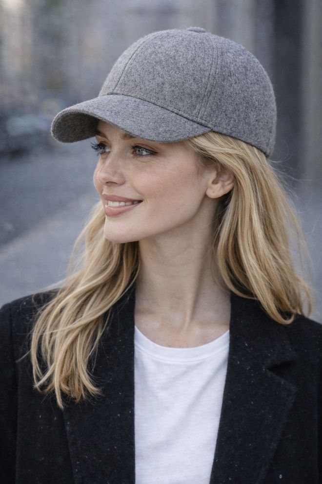 Axesoire Gri Gündelik Spor Sokak Tarzı Şapka Toptan Giyim Gündelik