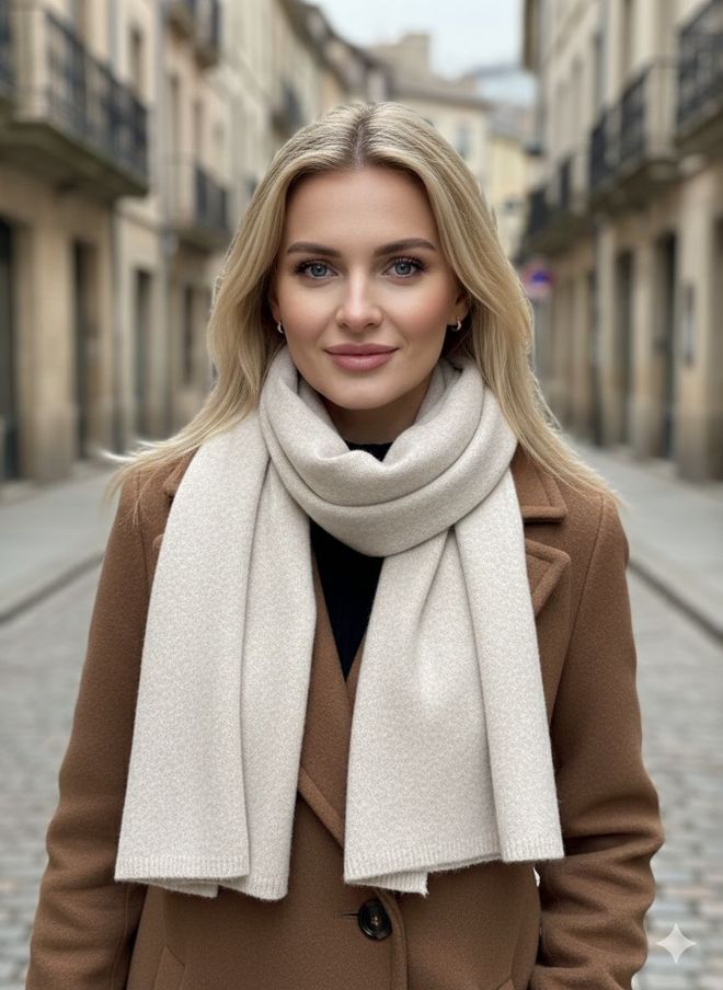 Axesoire Beige Elegant Shawl Wholesale Clothing Modest