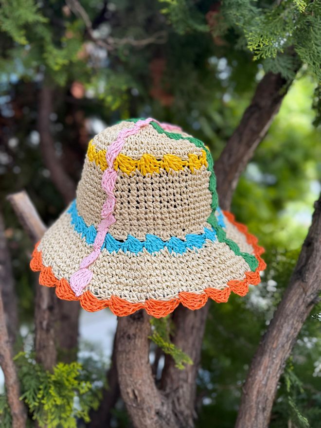 Axesoire Beżowa Boho Czapka Na Lato I Wiosnę Hurtowa sprzedaż odzieży Casual