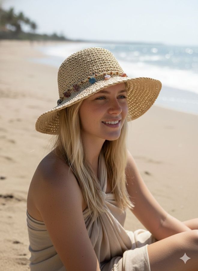 Axesoire Béžová Boho Neformálny Vintage Jednofarebná Šiltovka Veľkoobchod s oblečením Neformálny