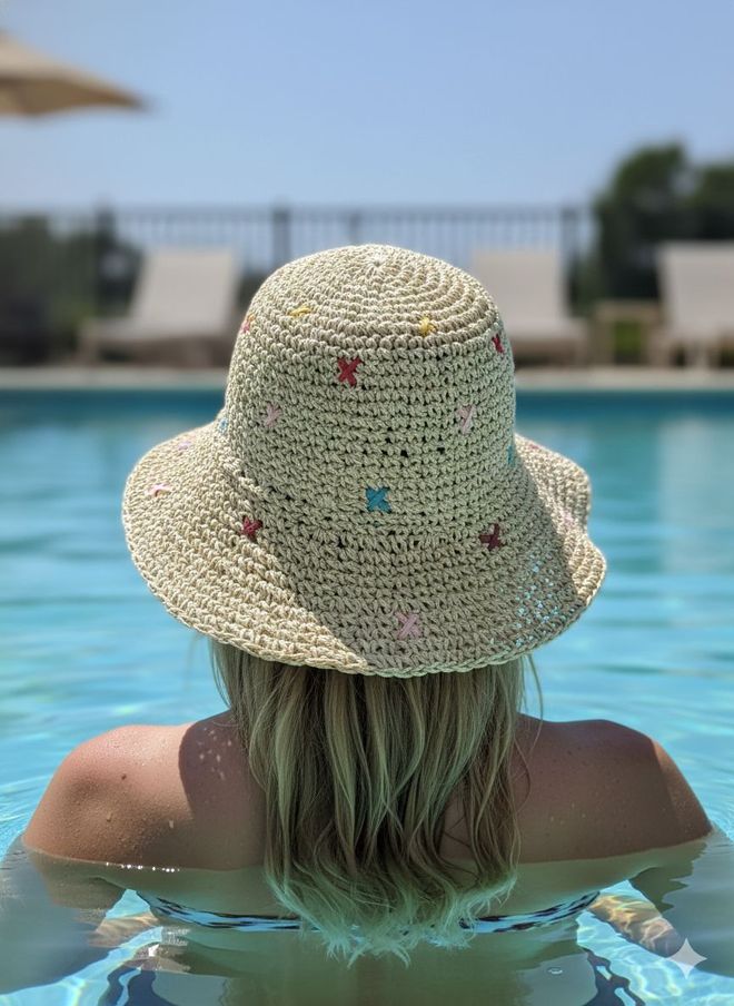 Axesoire Beige Casual Boho Vintage Hat For Summer Wholesale Clothing Casual