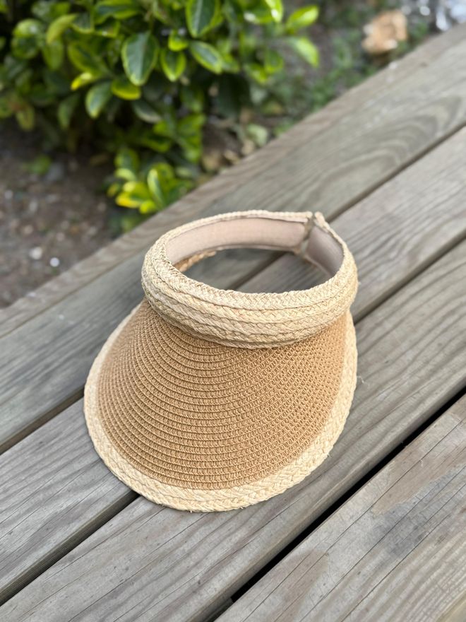 Axesoire Cappello Beige Casuale Sportivo Boho Elegante Semplice Per L'Estate Abbigliamento all'ingrosso Casuale