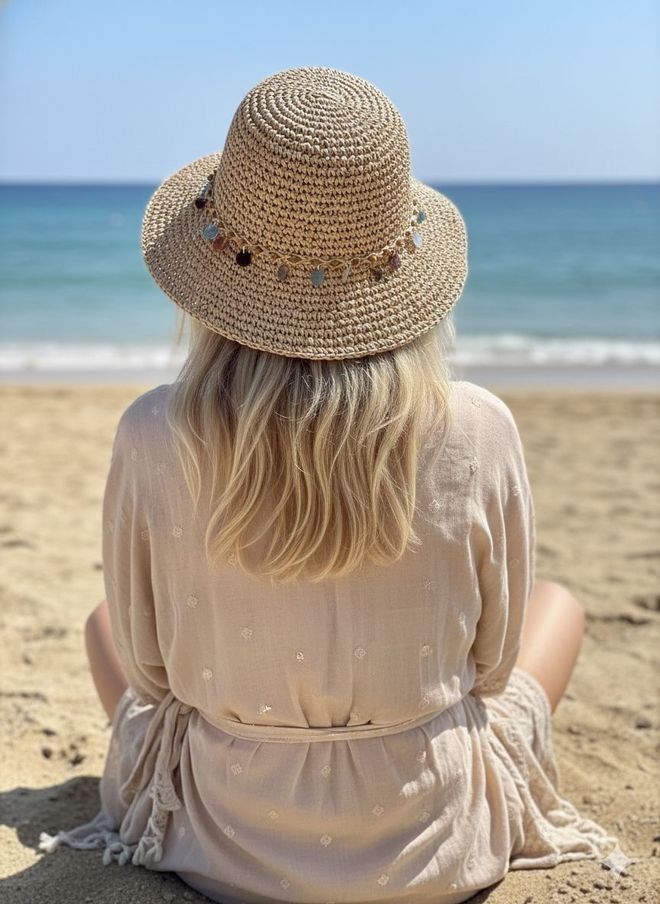 Axesoire Beige Lässiger Boho Vintage Eleganter Retro Hut Großhandelskleidung Lässig