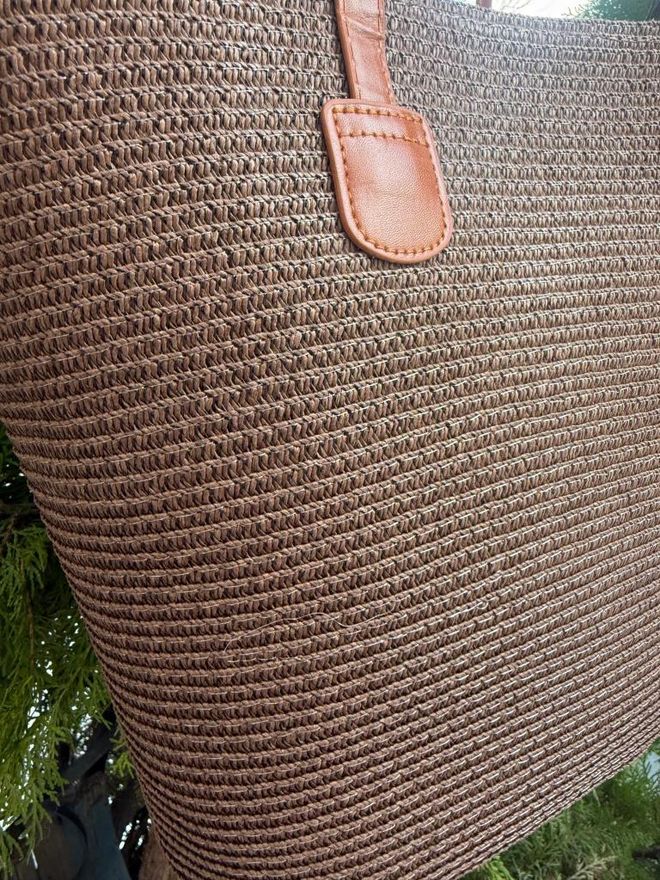 Axesoire Bolsa De Paja Marrón Ropa al por mayor 2