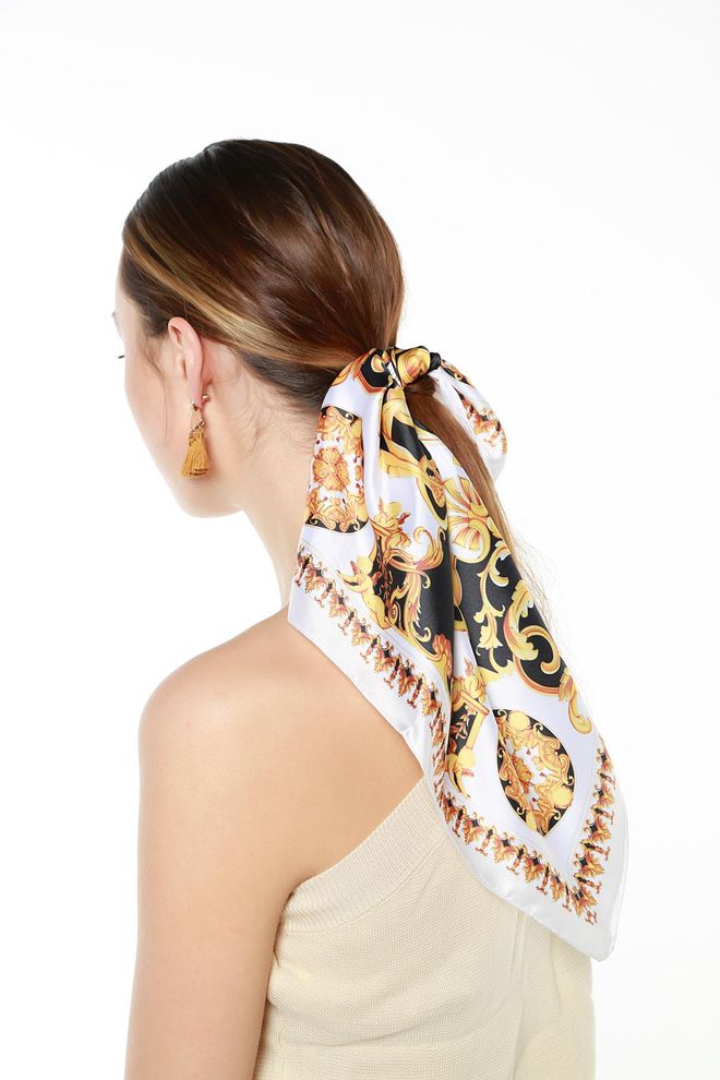 Axesoire Scarf White Wholesale Clothing 0