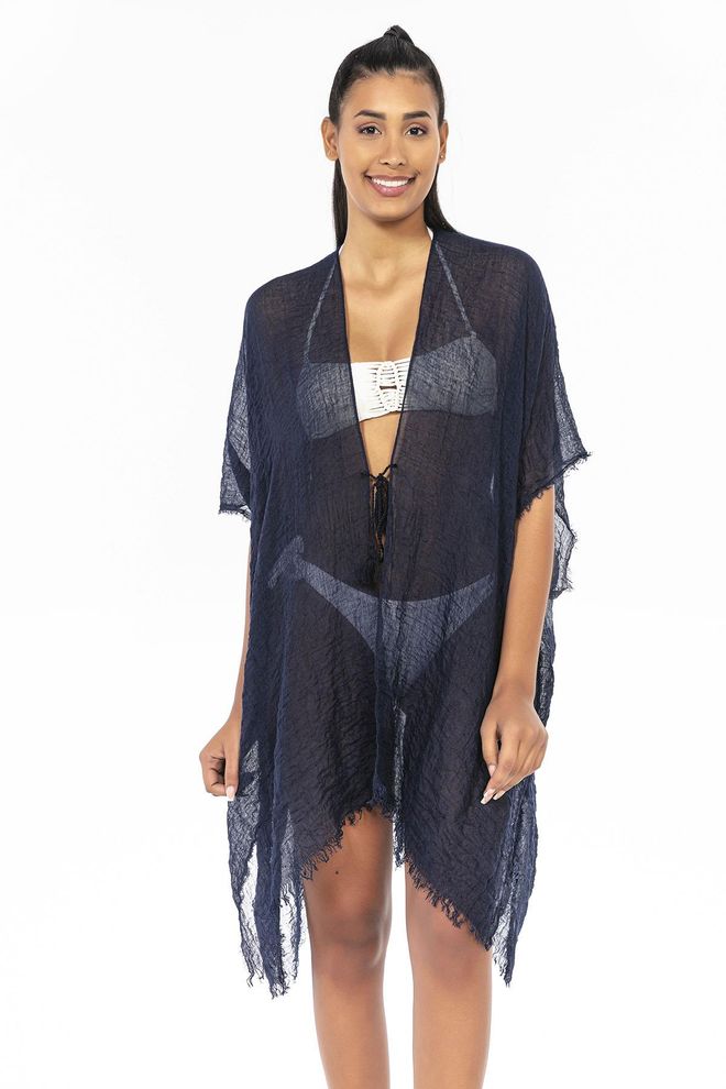 Axesoire Pareo Navy Blue Wholesale Clothing Casual