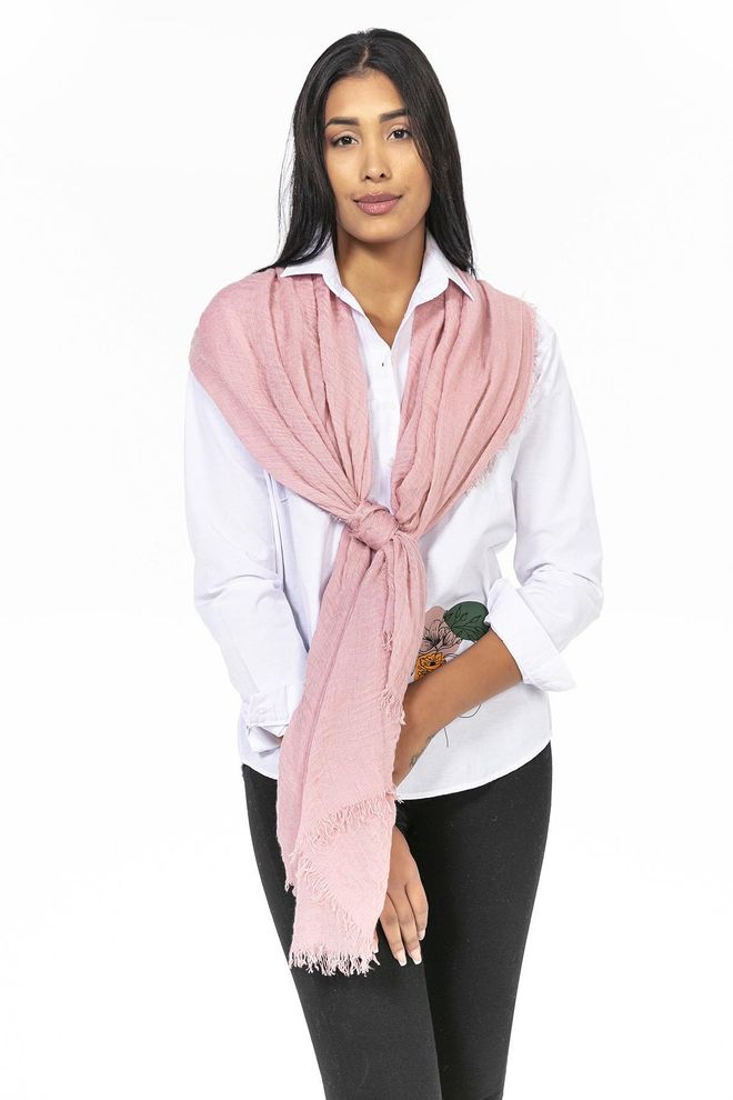 Axesoire Shawl Pink Wholesale Clothing Casual