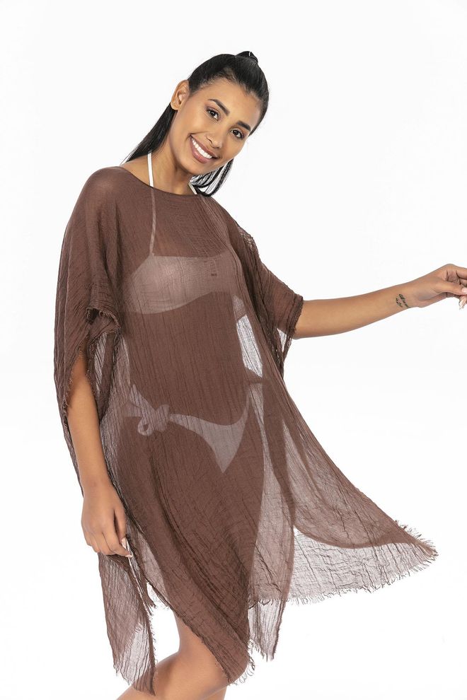 Axesoire Pareo Smeđa Veleprodaja odjeće Plaža