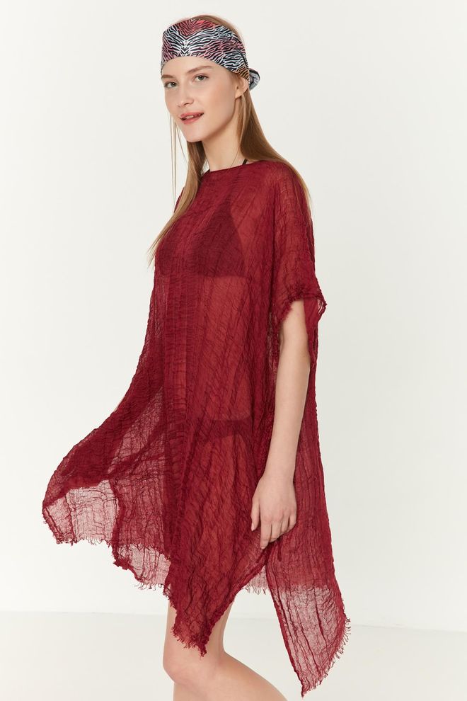 Axesoire Pareo Bordo Crvena Veleprodaja odjeće Poliester