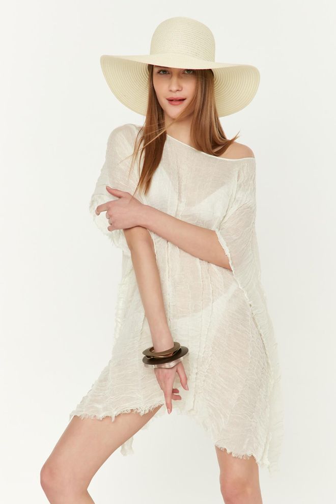 Axesoire Pareo Ecru Veleprodaja odjeće Ležerni