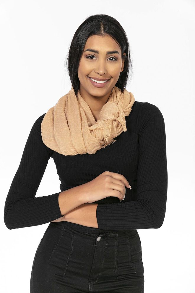 Axesoire Scialle Beige Abbigliamento all'ingrosso Casuale