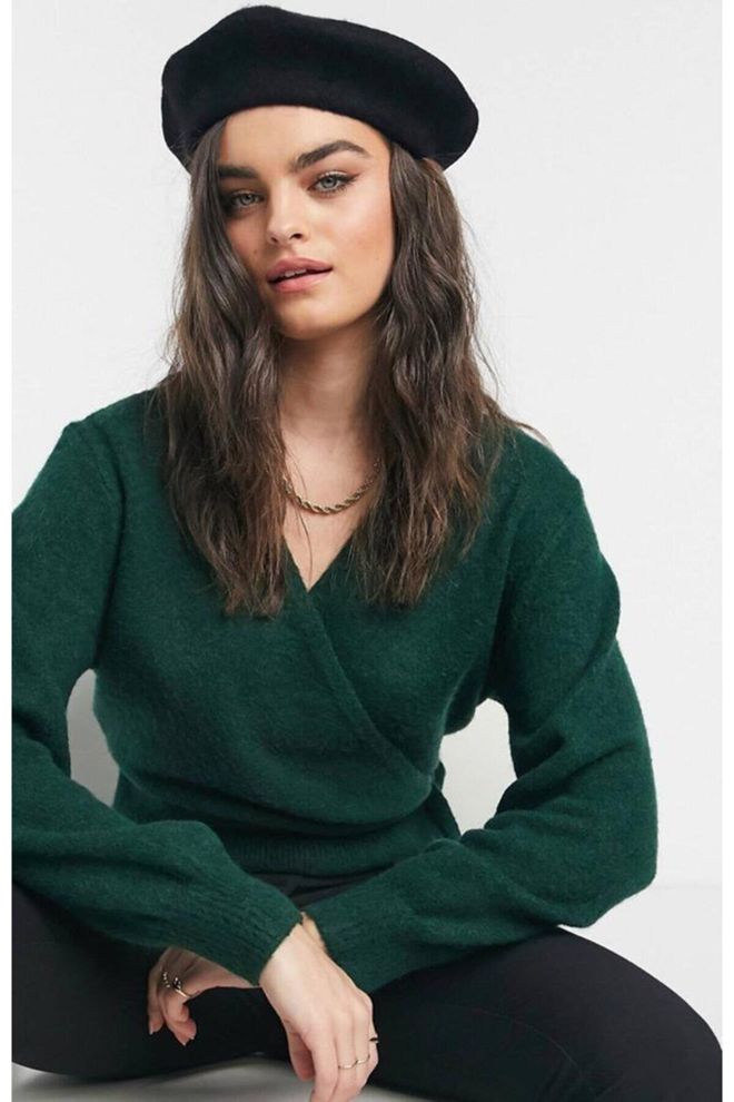 Axesoire Wollmaler Baskenmütze – Schwarz Großhandelskleidung 0