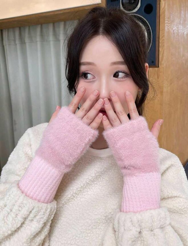 Axesoire Guantes De Felpa Rosa Ropa al por mayor 0