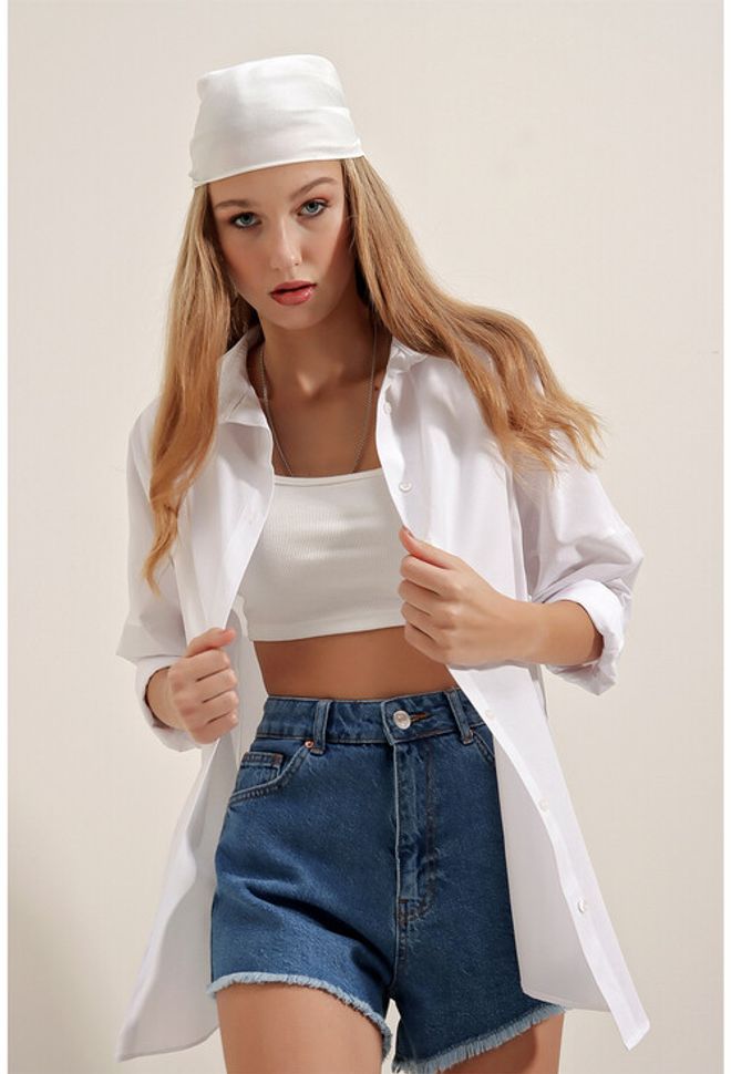 Ilia Shirt White Wholesale Clothing Lounge