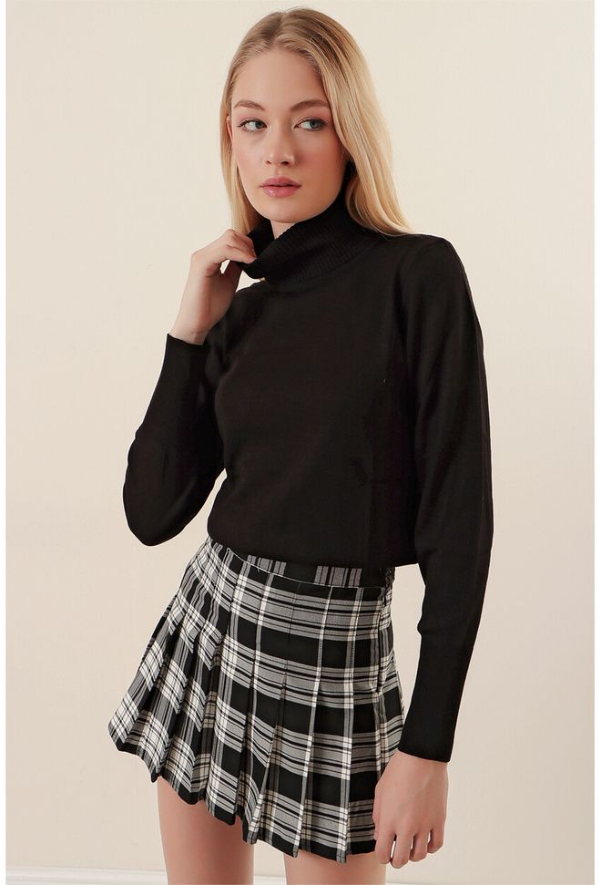 Bigdart Sweater Black Wholesale Clothing Plus Size