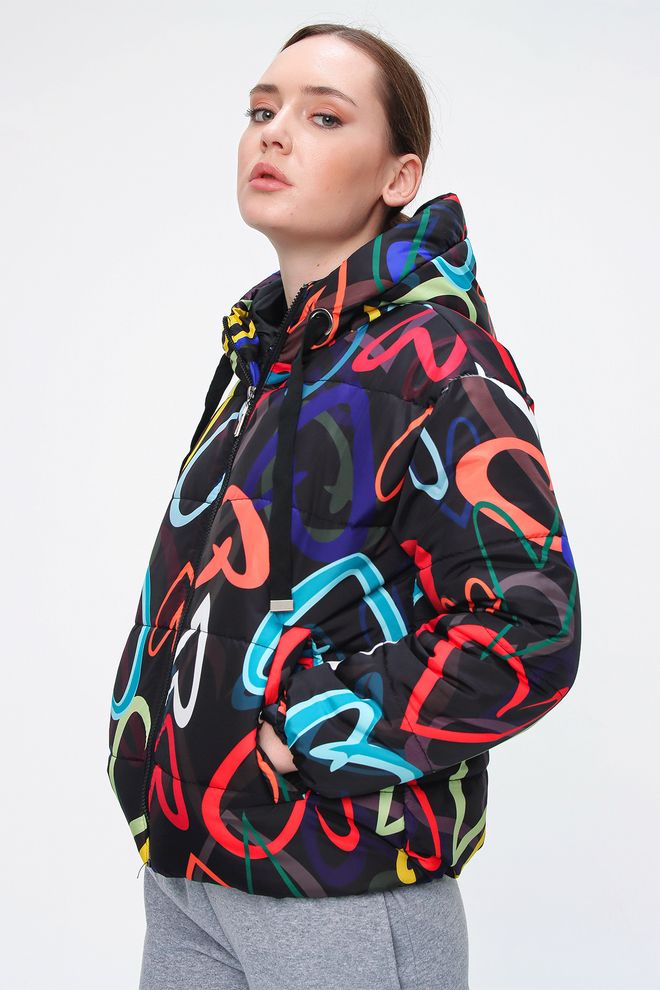 Bigdart Casaco Insuflável Preto Roupas por atacado 0