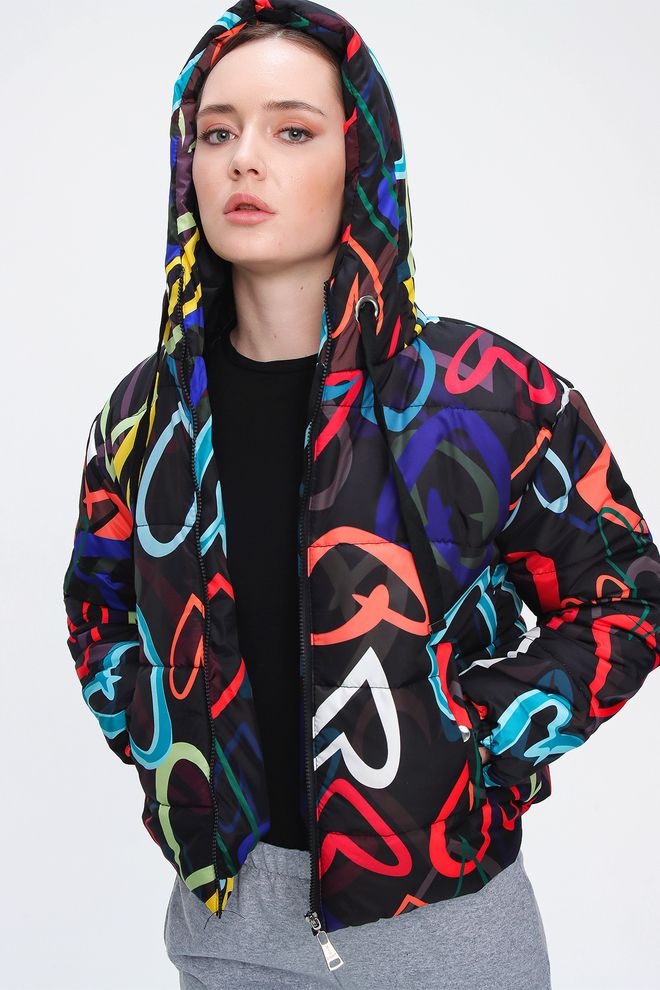 Bigdart Casaco Insuflável Preto Roupas por atacado 2