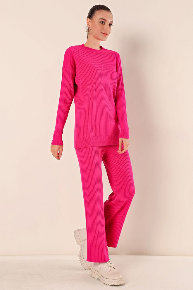 Bigdart Abito doppio cordoncino Fucsia Abbigliamento all'ingrosso Casuale