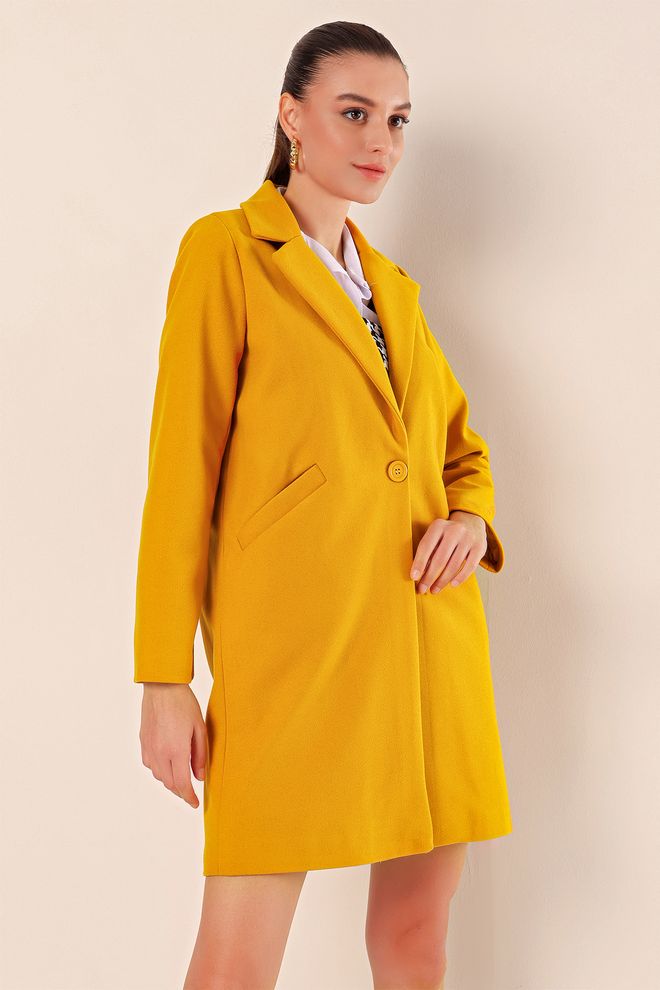 Bigdart Cappotto Ka��e Giallo Abbigliamento all'ingrosso Casuale
