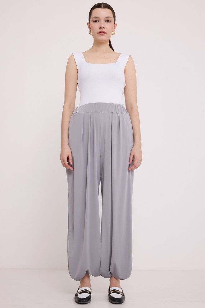 Bigdart Pilkos Shalwar Kelnės 6659 Didmeninė prekyba drabužiais Kokteilinė