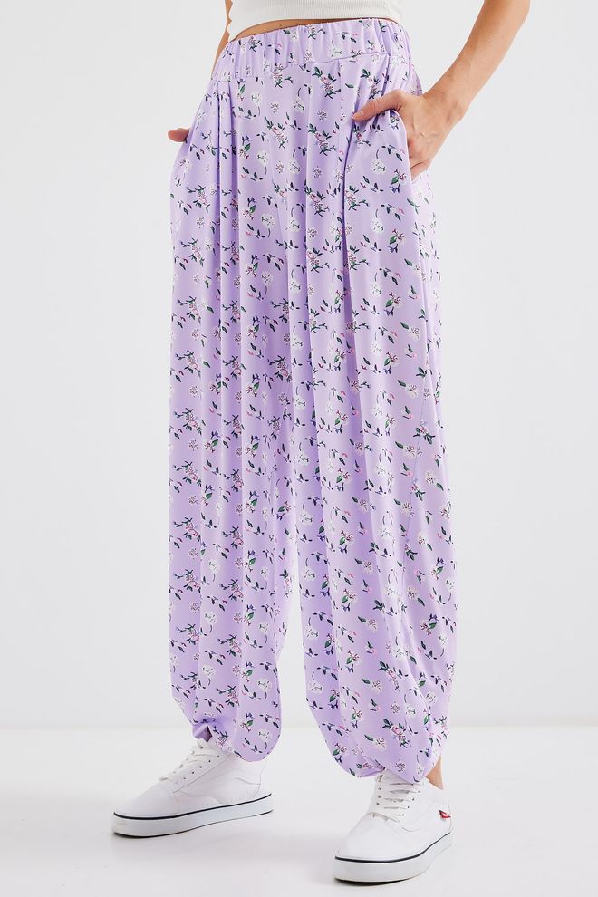 Bigdart Pantaloni Shalwar Cu Model Liliac Îmbrăcăminte cu ridicata Conservator