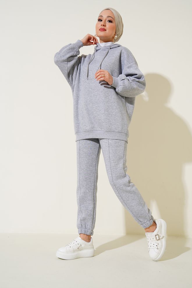 Bigdart Set Di Tute Oversize Grigio Abbigliamento all'ingrosso Sportivo
