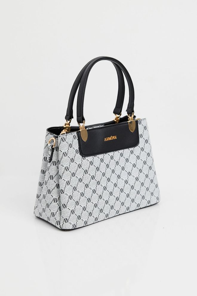 Bigdart Armine Printed Bag Gray Wholesale Clothing 1