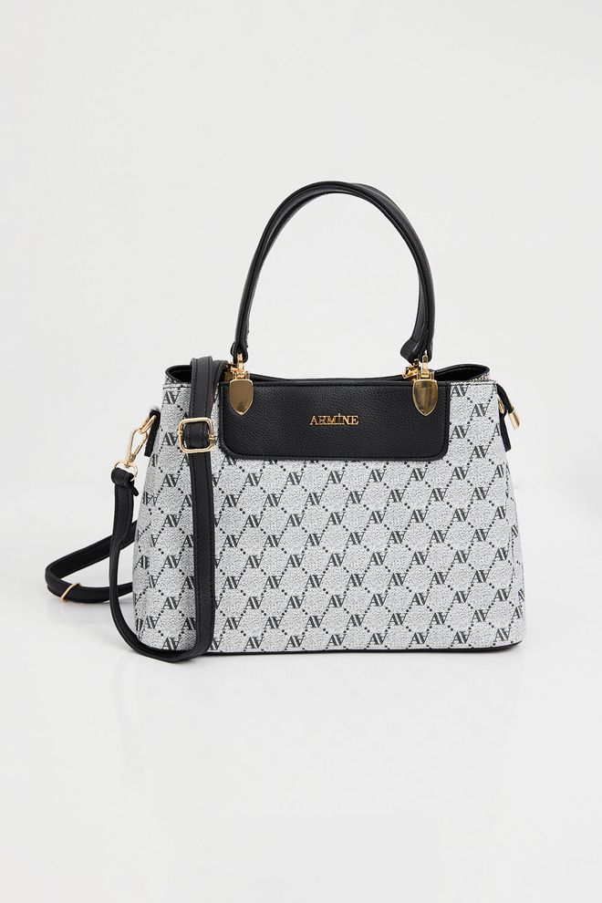 Bigdart Armine Printed Bag Gray Wholesale Clothing 2