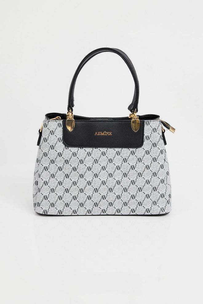 Bigdart Armine Printed Bag Gray Wholesale Clothing 3