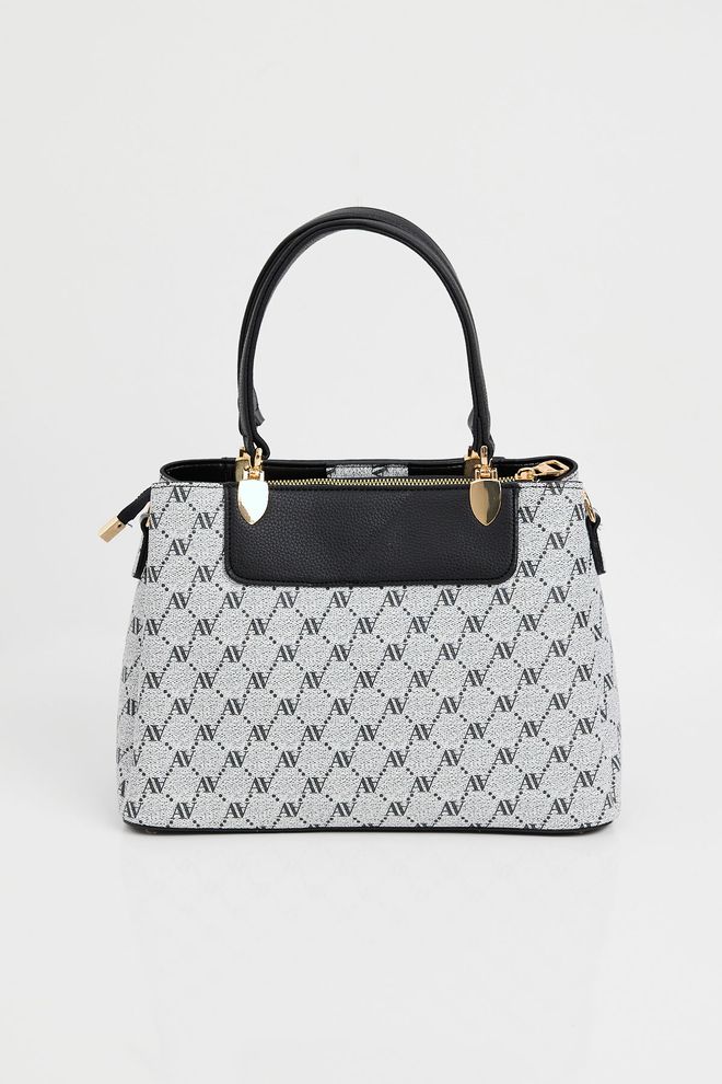 Bigdart Armine Printed Bag Gray Wholesale Clothing 4