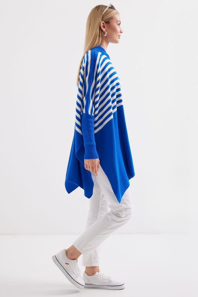Bigdart Jersey Poncho Con Aberturas F. Saks Ropa al por mayor 2