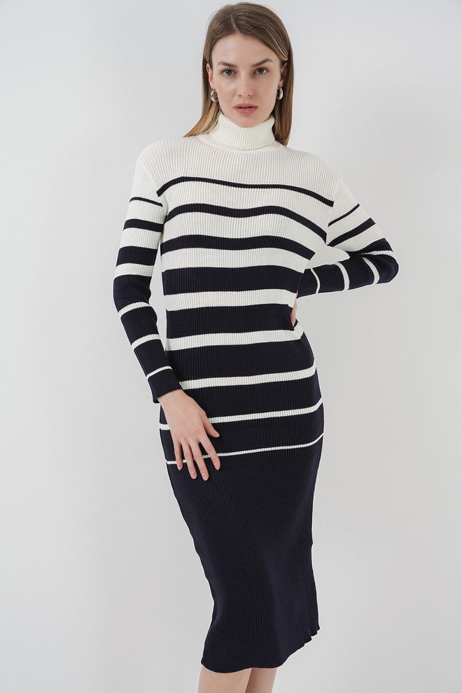 Bigdart Mornarsko Bela Pletenina S Kratkimi Rokavi Oblačila na debelo Ležerno