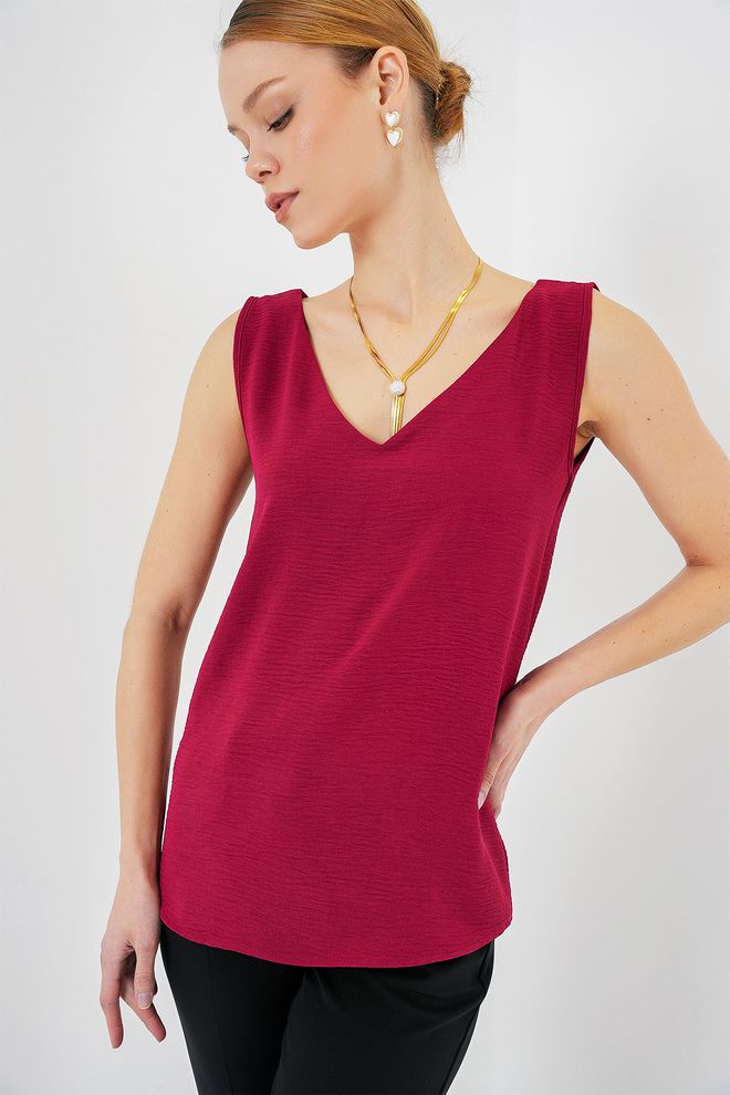 Bigdart Bluza Sa Nultim Rukavima 950 Bordo Велепродаја одеће Рођендан