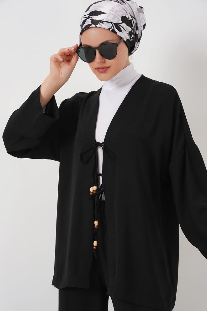 Bigdart Черный Скромный Элегантный Формальный Поставил Оптовая продажа одежды 1