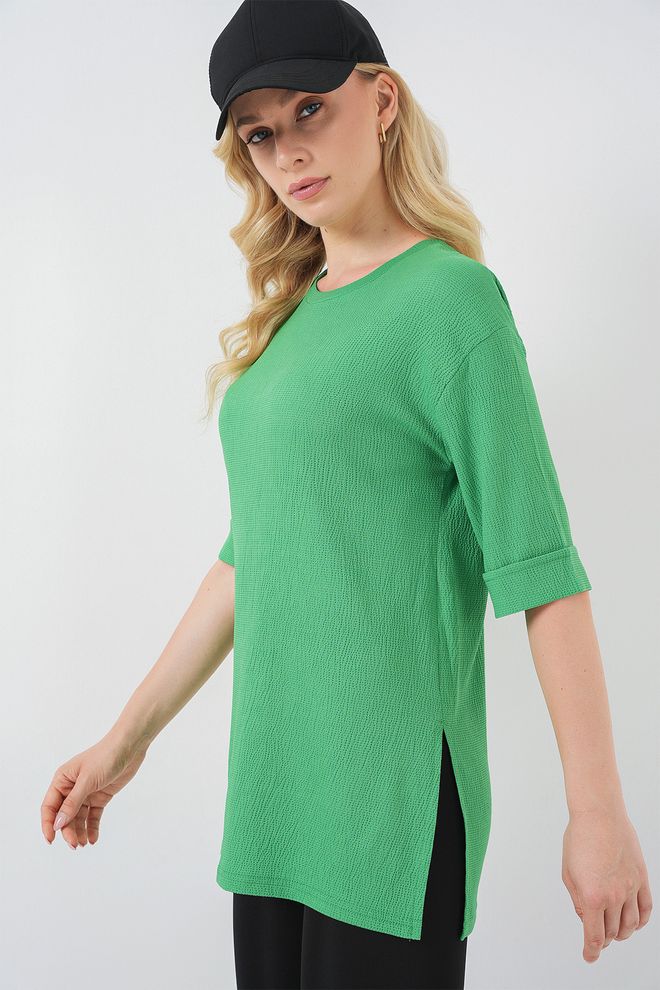 Bigdart Πράσινο T shirt Casual Αθλητικό Streetwear Μεγάλα Μεγέθη Χονδρικό εμπόριο ενδυμάτων Σαλόνι