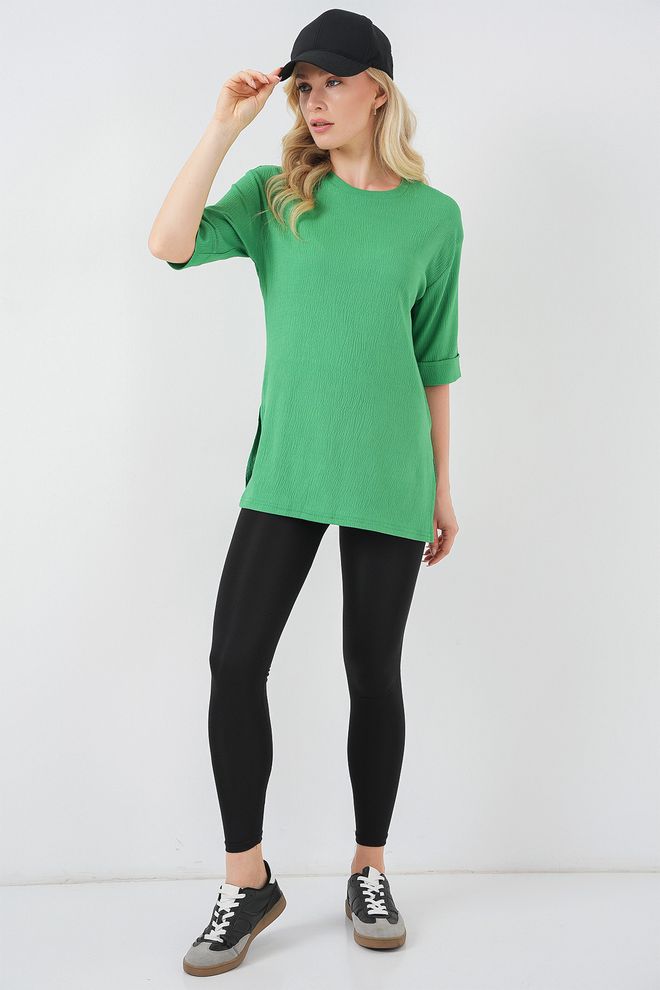 Bigdart Πράσινο T shirt Casual Αθλητικό Streetwear Μεγάλα Μεγέθη Χονδρικό εμπόριο ενδυμάτων 1