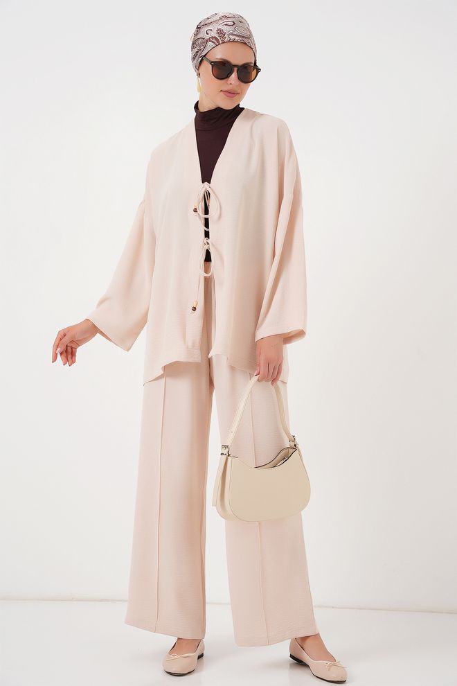 Bigdart Beige Elegant Formal Suit Wholesale Clothing Modest