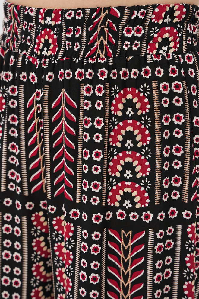 Bigdart Black Ethnic Casual Palazzo Pants Wholesale Clothing Ethnic