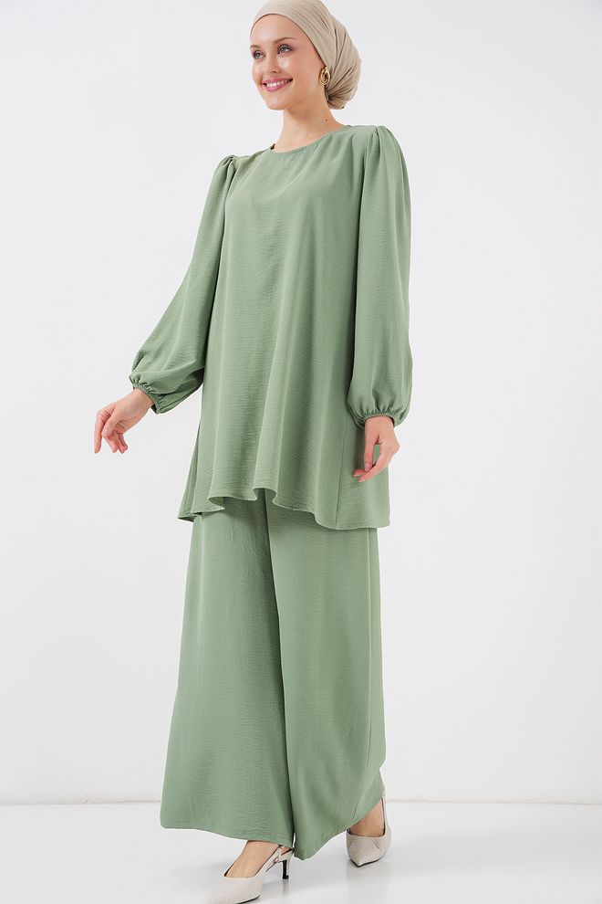 Bigdart Set De Pantaloni Tunici De Jos 6712 Çağla Îmbrăcăminte cu ridicata 0