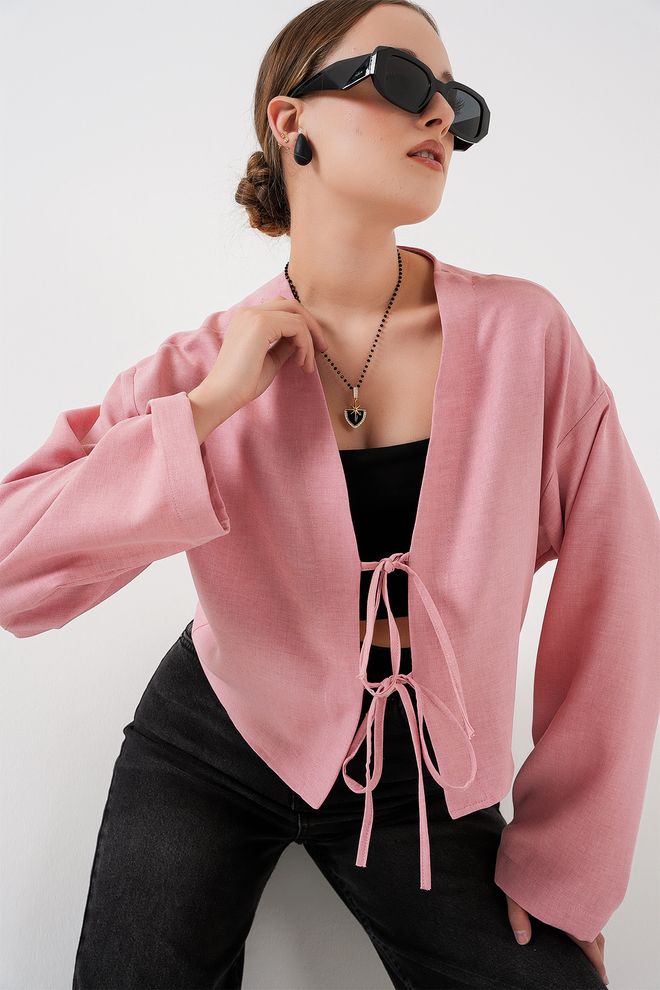 Bigdart Pink Casual Elegant Kimono Wholesale Clothing Spring