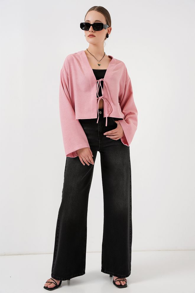 Bigdart Pink Casual Elegant Kimono Wholesale Clothing 1