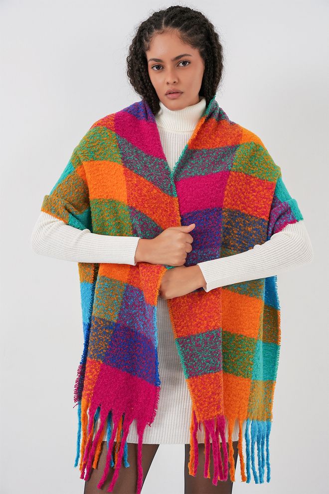 Bigdart شال البرتقالي متقلب ملابس بالجملة غير رسمي