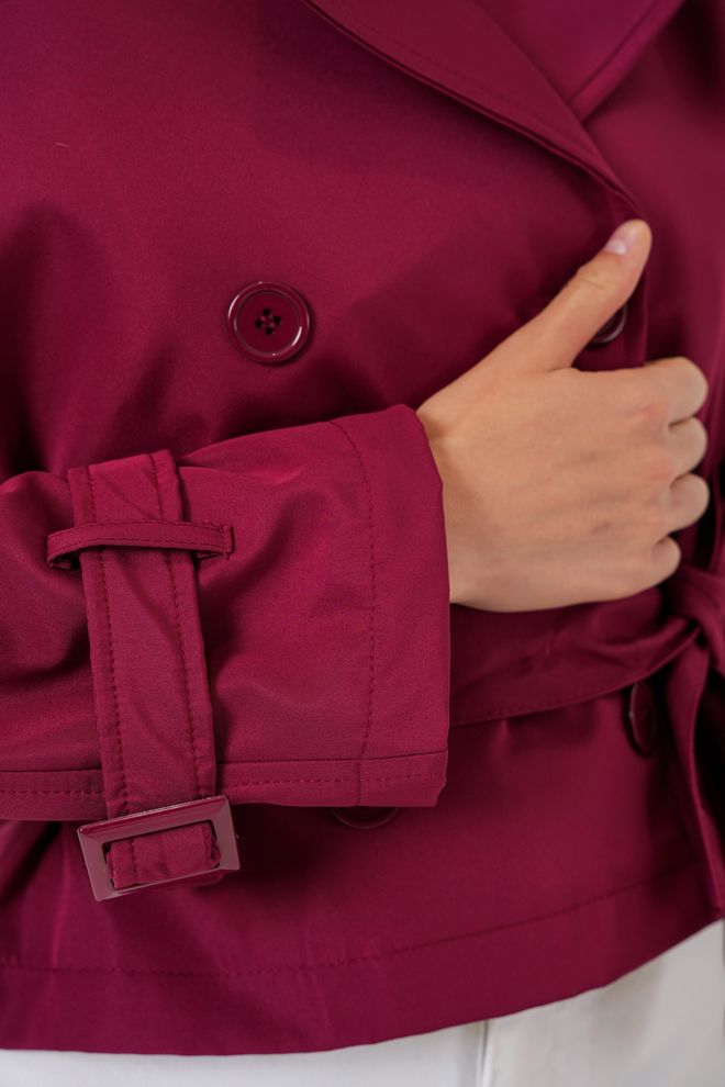 Bigdart Trenčkot Bordo Rdeča Oblačila na debelo Formalno