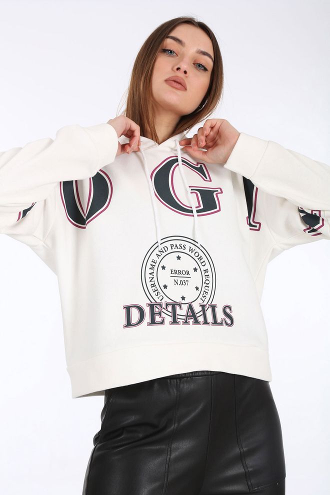 Bigdart Sudadera Blanca Casual De Ropa De Calle Con Capucha Ropa al por mayor Casual