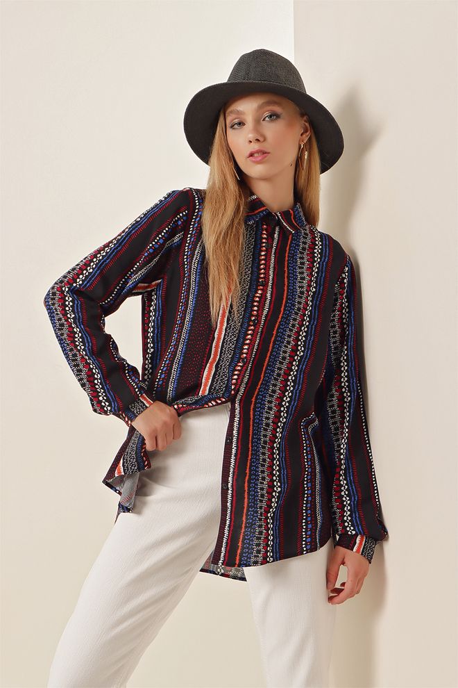 Bigdart Koszula Granatowa Hurtowa sprzedaż odzieży Formalny