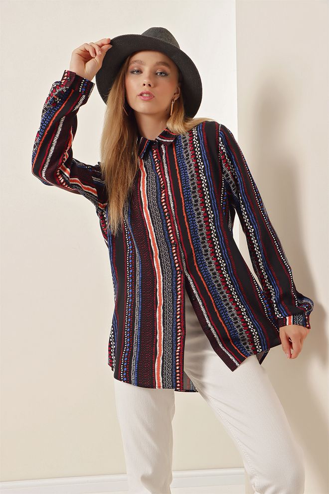 Bigdart Koszula Granatowa Hurtowa sprzedaż odzieży Urodziny