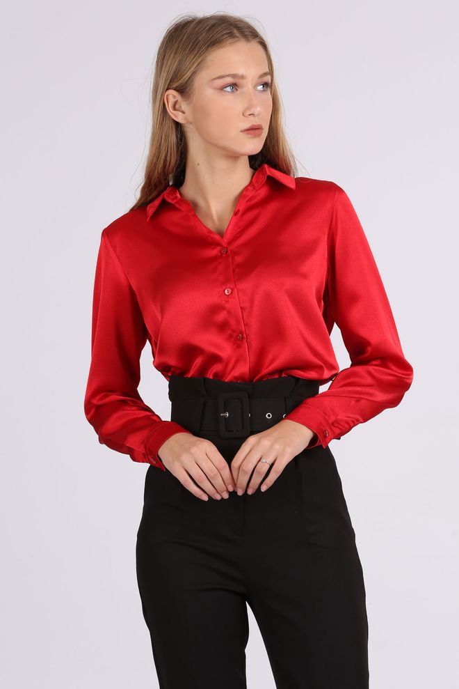 Bigdart Shirt Claret Red Wholesale Clothing Formal