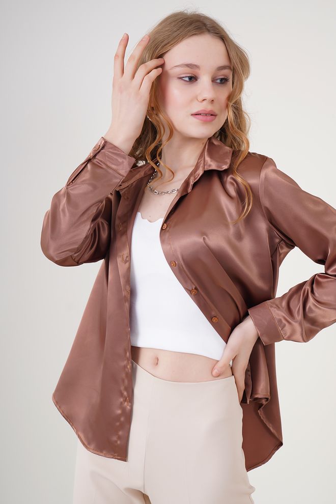Bigdart Chemise Fauve Vêtements en gros Formel